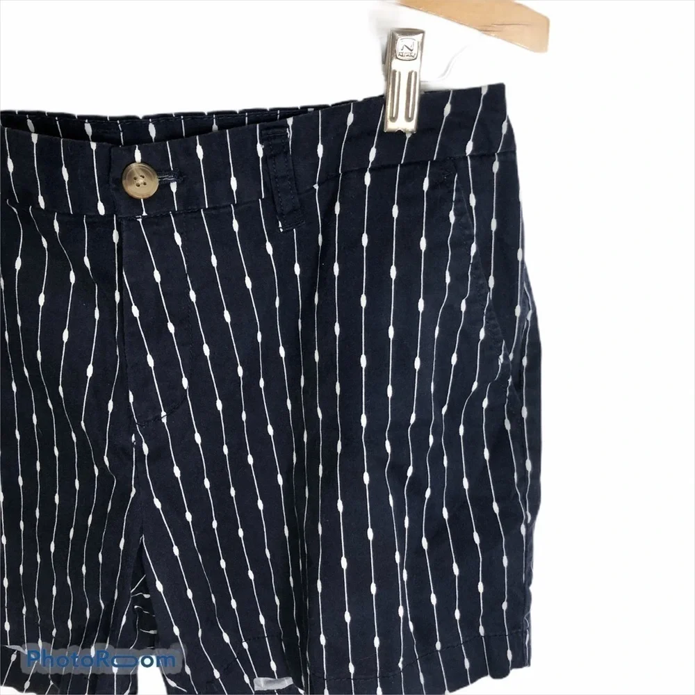 Faded Glory Navy Blue White Shorts Sz 12